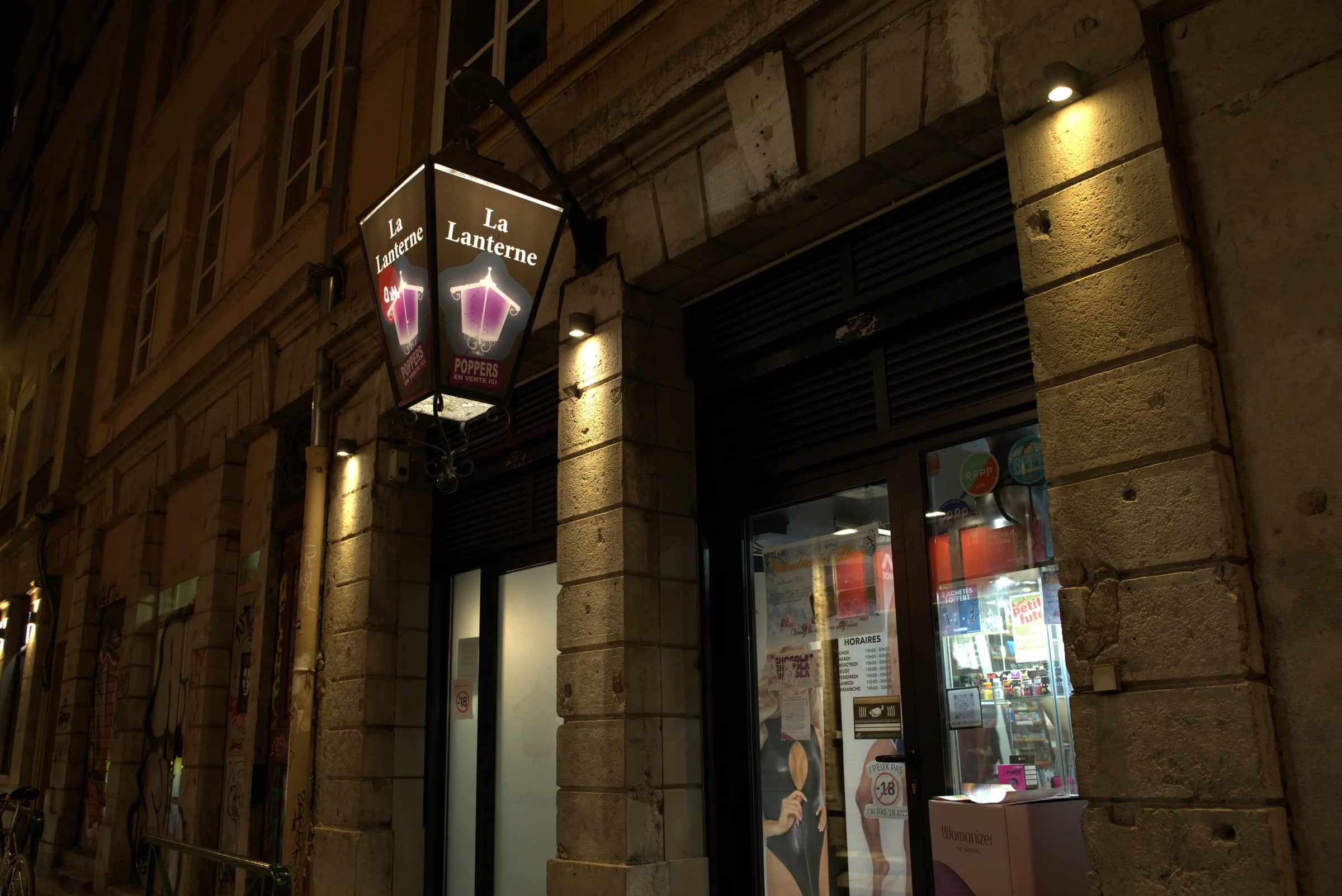 Intérieur de la boutique La Lanterne à Lyon